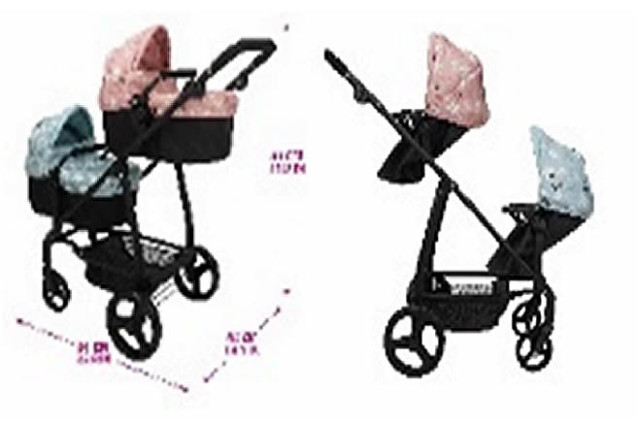 Twin Baby Stroller x 6