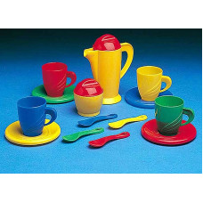Red Coffee Set x 12