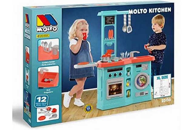 Kitchen with Blue Ironing Board (Classic Toys for Children)