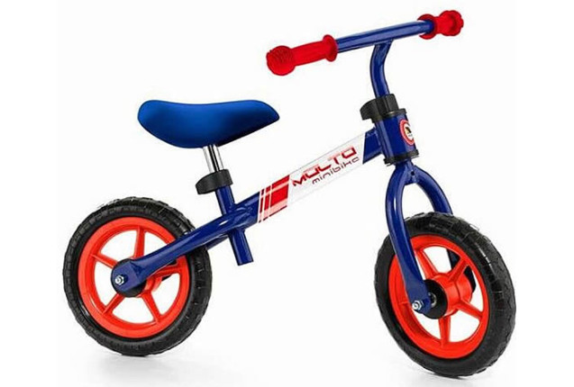 Blue Balance Bike - Without Helmet (Classic Toys for Children) x 2