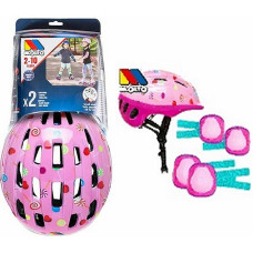 Pink Helmet & Protective Gear Set (C