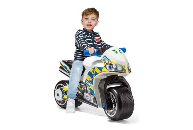 LARGE POLICE MOTORCYCLE x 3