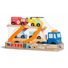 EMERGENCY TRUCK WITH VEHICLES x 6