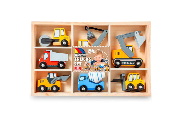 CONSTRUCTION TRUCK SET x 6