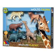 WILD ANIMALS SET x 12