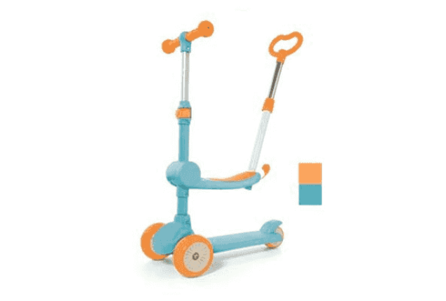 SCOOTER WITH SEAT x 4