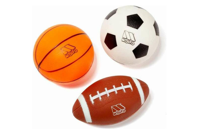 SET OF 3 SPORT BALLS x 12