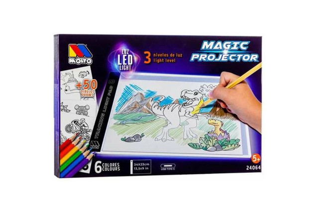 MAGIC PROJECTOR WITH ACCESSORIES x 6