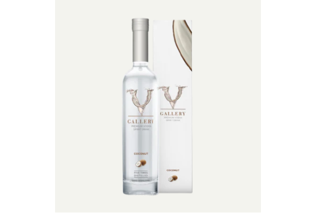 V Gallery Vodka - Coconut - 500mls x 6