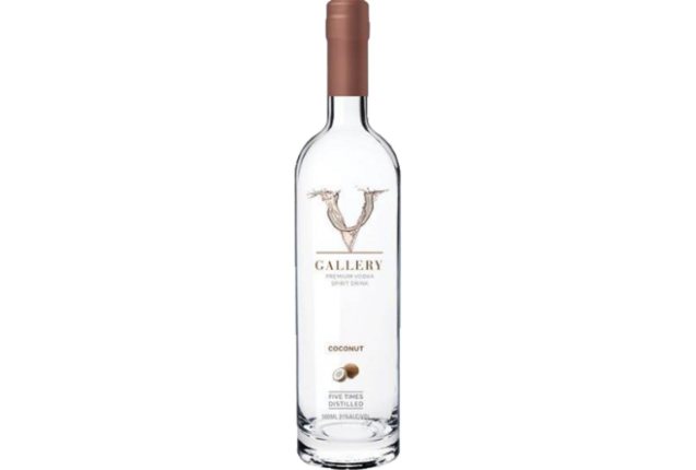 V Gallery Vodka - Coconut - 500mls x 6