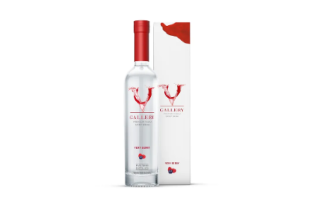 V Gallery Vodka - Very Berry - 500mls x 6