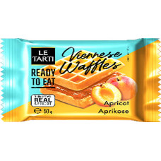 Viennese Waffles with Apricot Flavor Fil