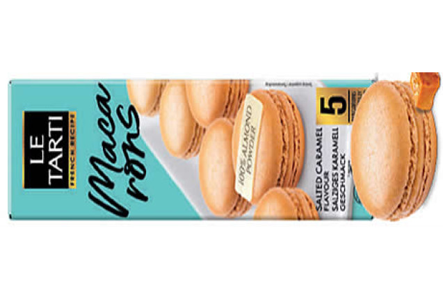 Macarons with Salted Caramel Flavor x 12