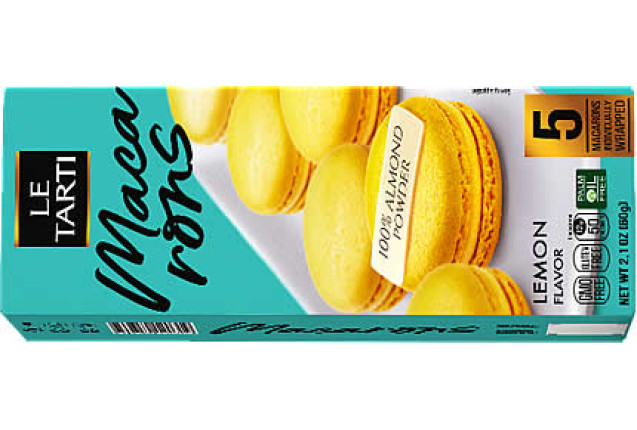 Macarons with Lemon Flavor x 12