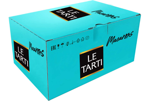 Le Tarti HoReCa Macarons with Strawberry Flavor x 8 1