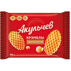 Sugar biscuits Crumbly Waffle x 24