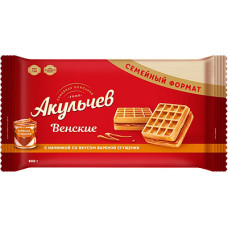 Viennese Waffles with Dulce de Leche Fla