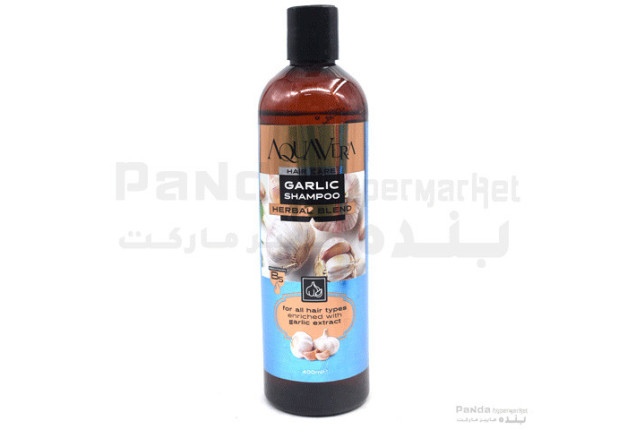 AquaVera Herbal Blend Shampoo (Garlic) - 400 ml x 12