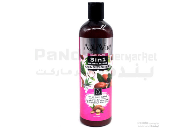 AquaVera Herbal Blend Conditioner (3 in 1) - 400 ml x 12