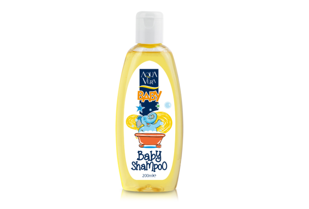 AquaVera Baby Shampoo - 200 ml x 24