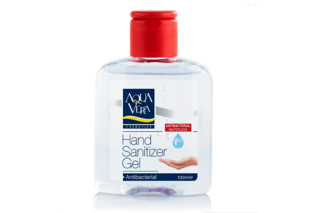 AquaVera Hand Sanitizer Gel - 100 ml x 24