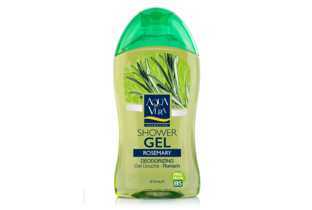 AquaVera Shower Gel (Rosemary) – 315ml x 12