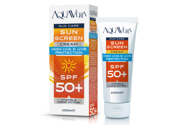 AquaVera Sun Screen Cream (SPF 50+) - 100 ml x 24