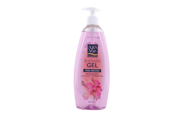 AquaVera Shower Gel (Pink Orchid) - 500 ml x 12