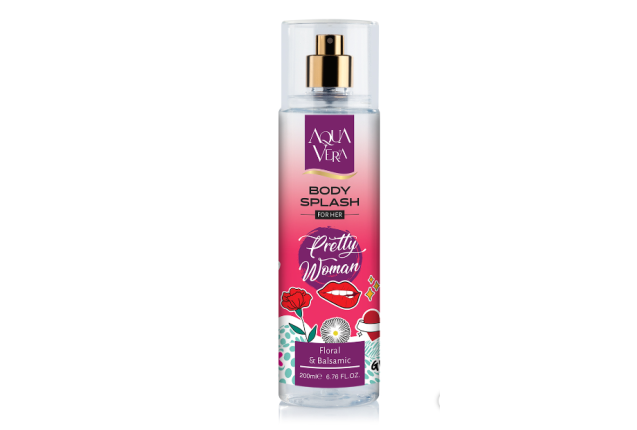 AquaVera Body Splash - Exclusive (Pretty Women) - 200 ml x 12