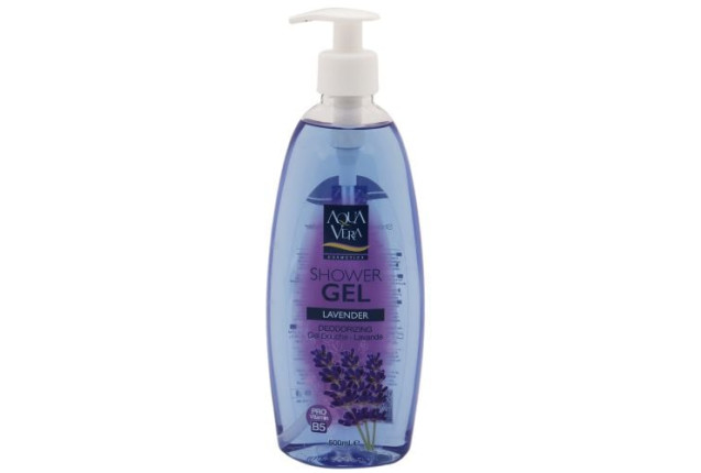 AquaVera Shower Gel (Lavender) - 500 ml x 12