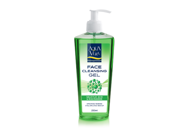 AquaVera Face Cleansing Gel -250 ml x 12
