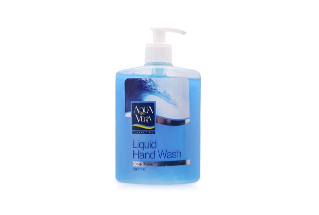 AquaVera Liquid Hand Wash (Deep Ocean) - 500 ml x 12