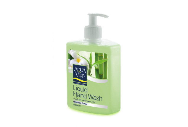AquaVera Liquid Hand Wash (Bamboo Forest) - 500 ml x 12