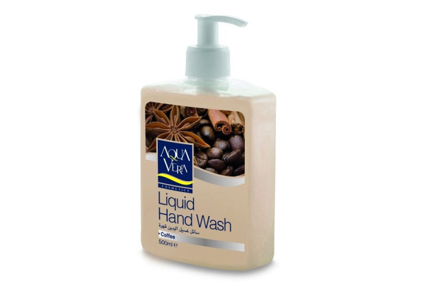 AquaVera Liquid Hand Wash (Coffee) - 500 ml x 12