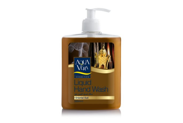 AquaVera Liquid Hand Wash (Oriental Oud) - 500 ml x 12