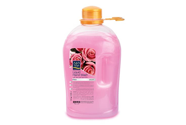 AquaVera Liquid Hand Wash (Rose) - 2.5L x 6