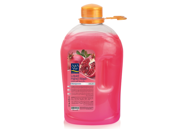 AquaVera Liquid Hand Wash (Pomegranate) - 2.5L x 6