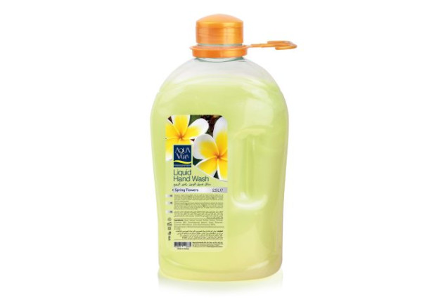 AquaVera Liquid Hand Wash (Spring Flowers) - 2.5L x 6
