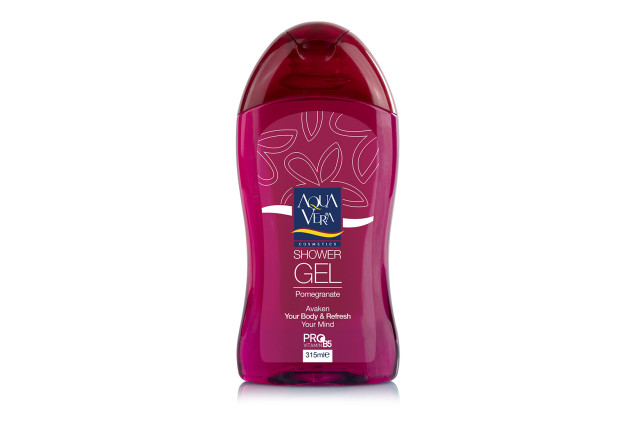 AquaVera Shower Gel (Pomegranate) - 315 ml x 12