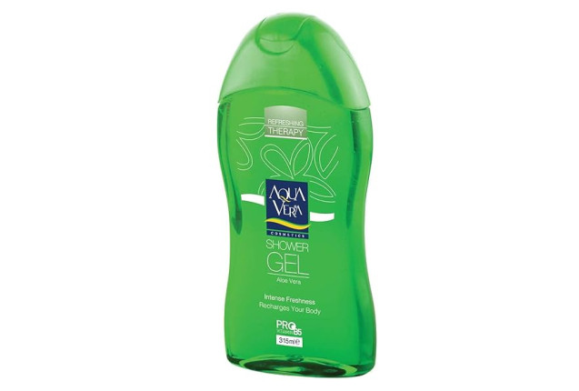 AquaVera Shower Gel (Aloevera) - 315 ml x 12