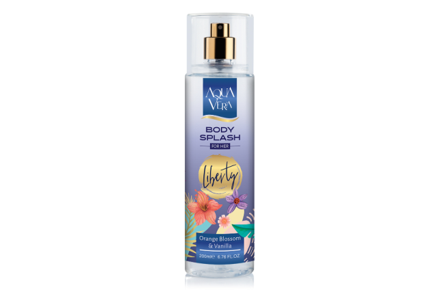 AquaVera Body Splash - Exclusive (Liberty) - 200 ml x 12