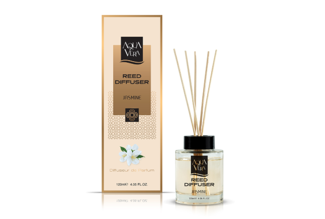 Aquavera Reed Diffuser (Jasmine) - 120 ml x 12