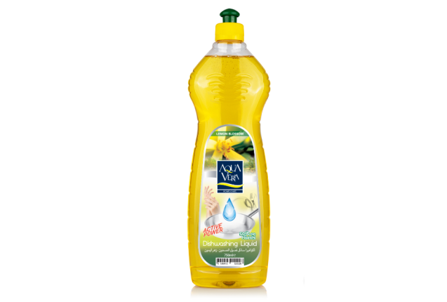 AquaVera Dishwashing Liquid (Lemon Blossom) - 750 ml x 12