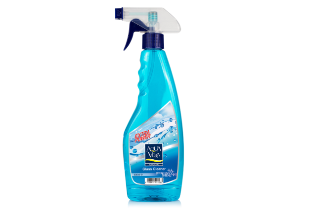 AquaVera Glass Cleaner (Blue) - 500 ml x 12