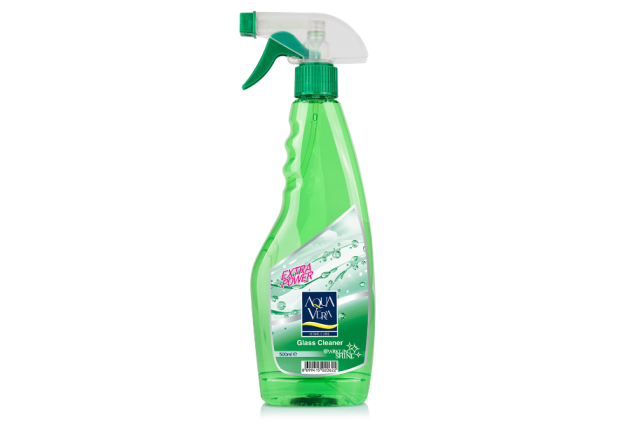 AquaVera Glass Cleaner (Green) - 500 ml x 12