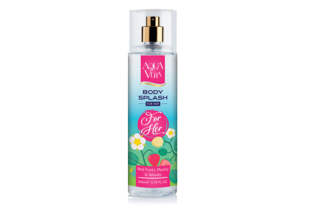 AquaVera Body Splash - Exclusive (For Her) - 200 ml x 12