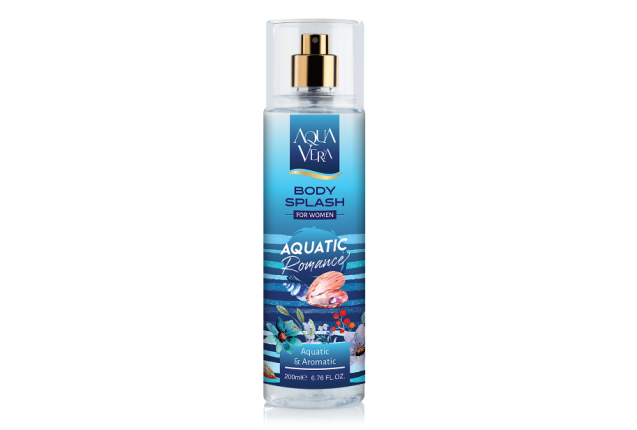 AquaVera Body Splash - Exclusive (Aquatic Romance) - 200 ml x 12