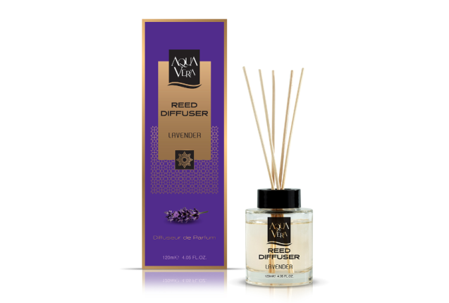 Aquavera Reed Diffuser (Lavander) - 120 ml x 12