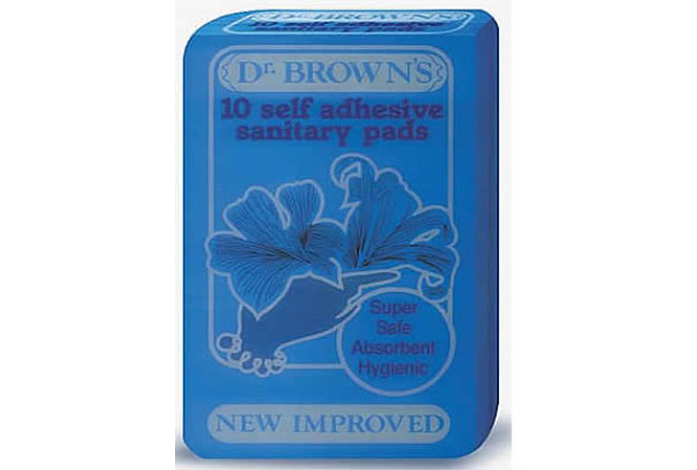Dr. Brown's Sanitary Pad "Blue Pad" (10 pcs) x 24