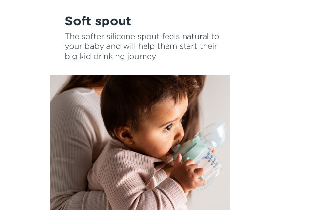 TRANSITION SPOUT 4M 150ML ASS